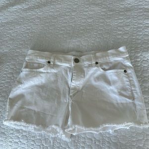 Loft fringe shorts